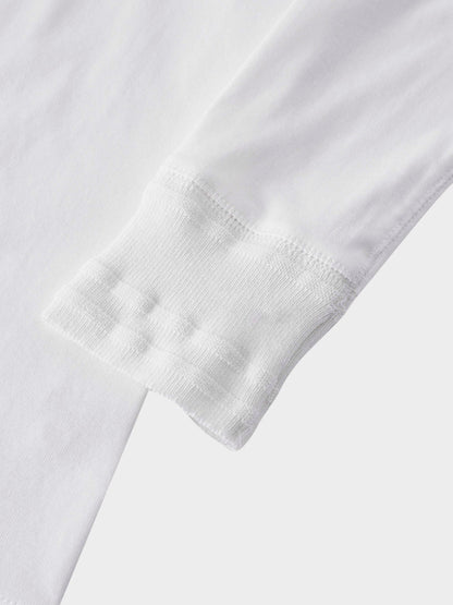 Trim Detail Henley-White