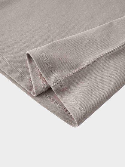 Trim Detail Henley-Light Olive