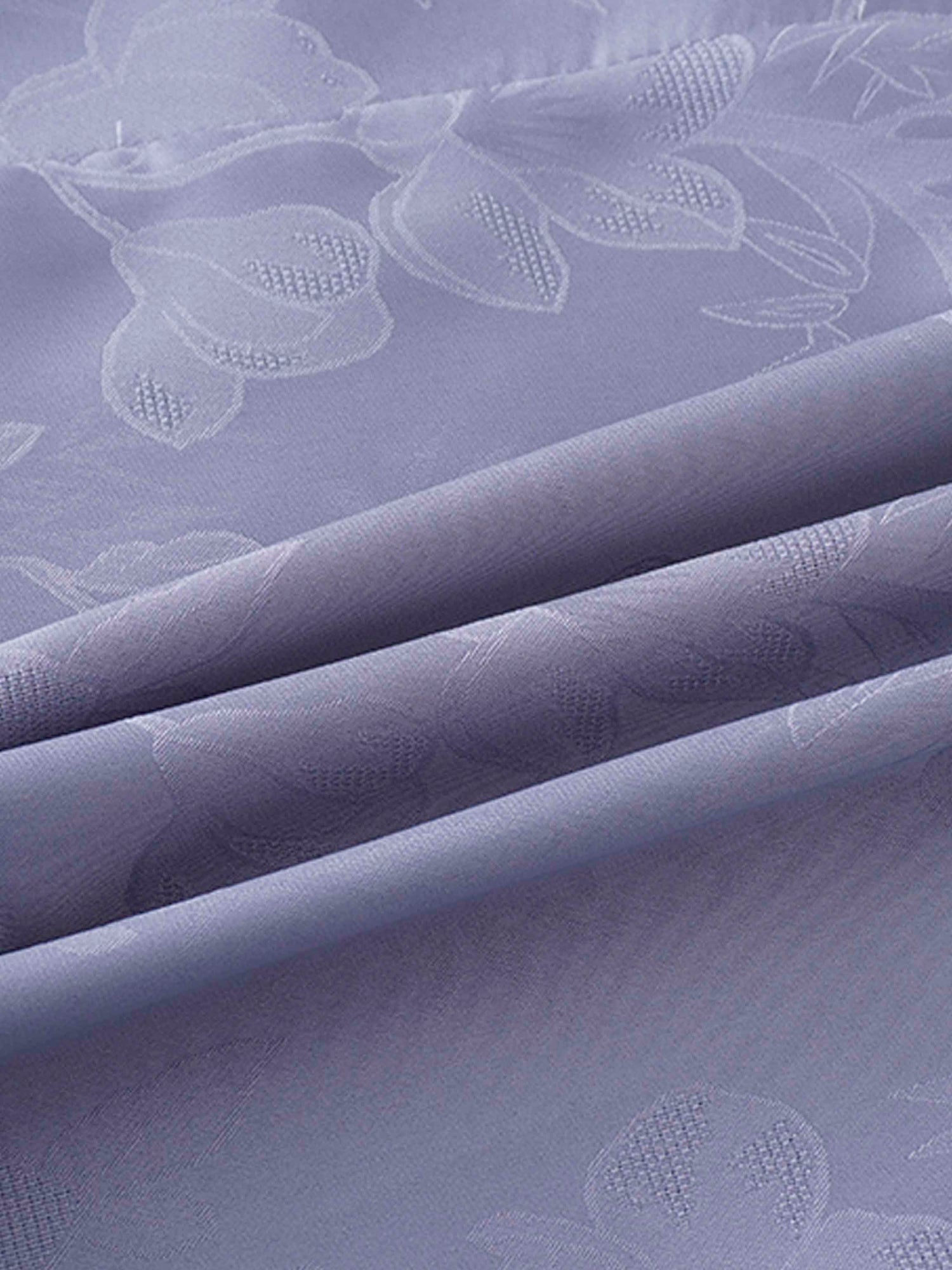 A Line Shirtdress-Slate Blue Floral