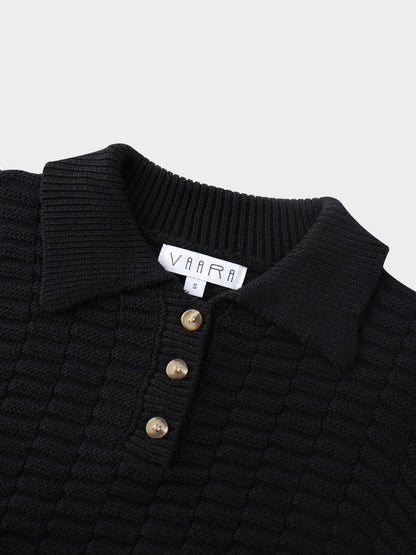 Golden Sun Sweater-Black