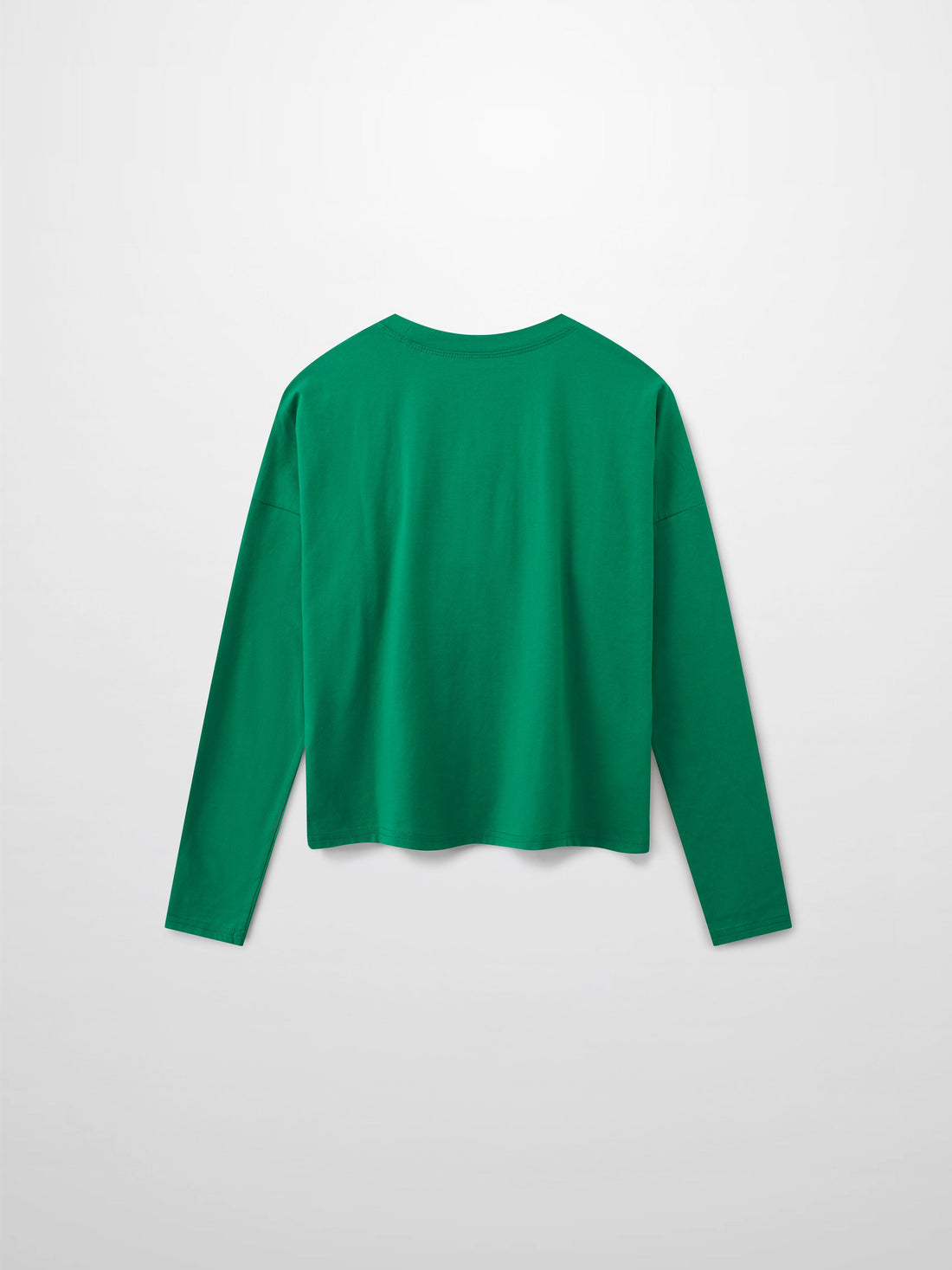 Crown Embossed T-Shirt-Kelly Green