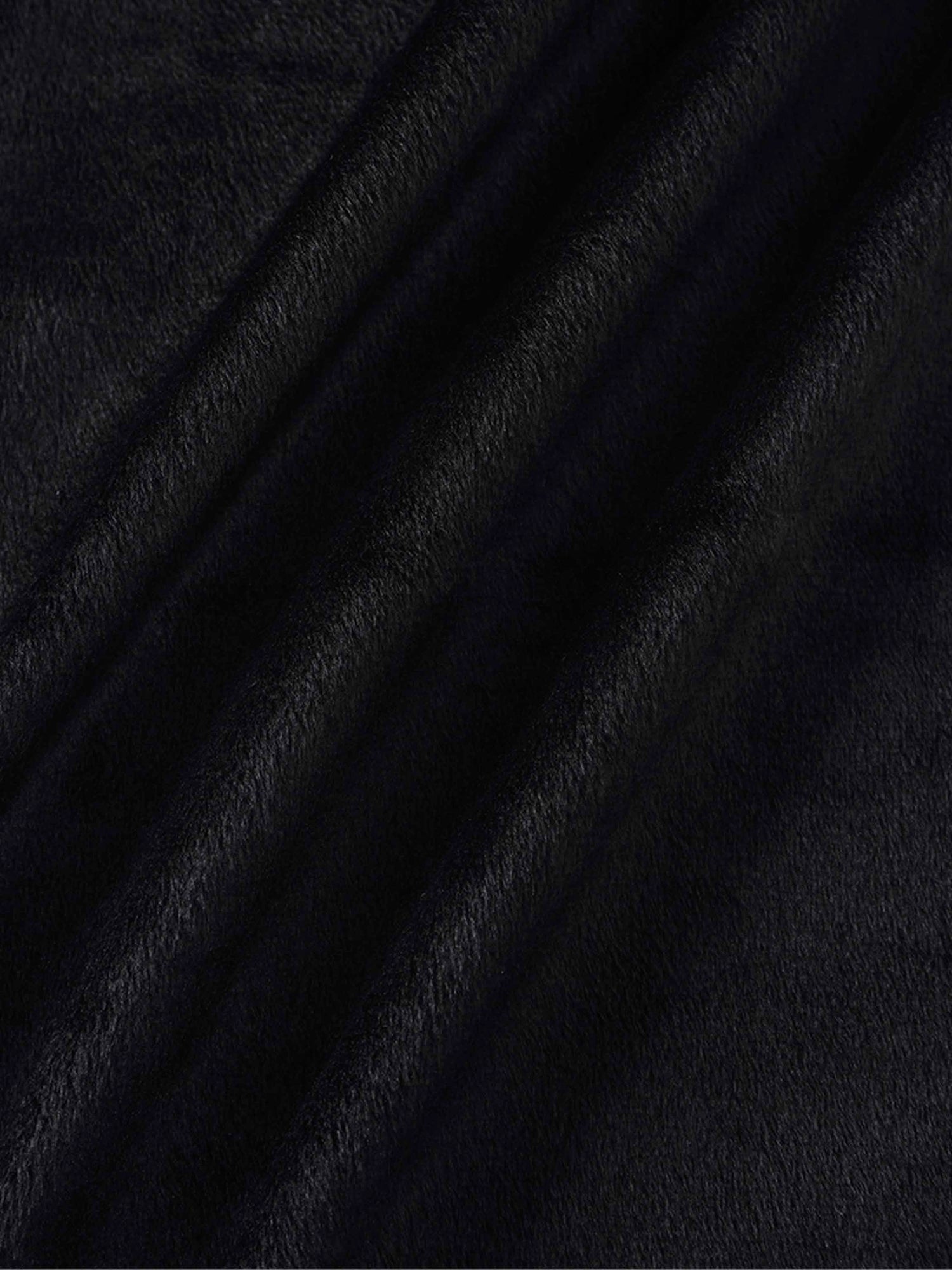 Velour Button Down Maxi Dress-Black