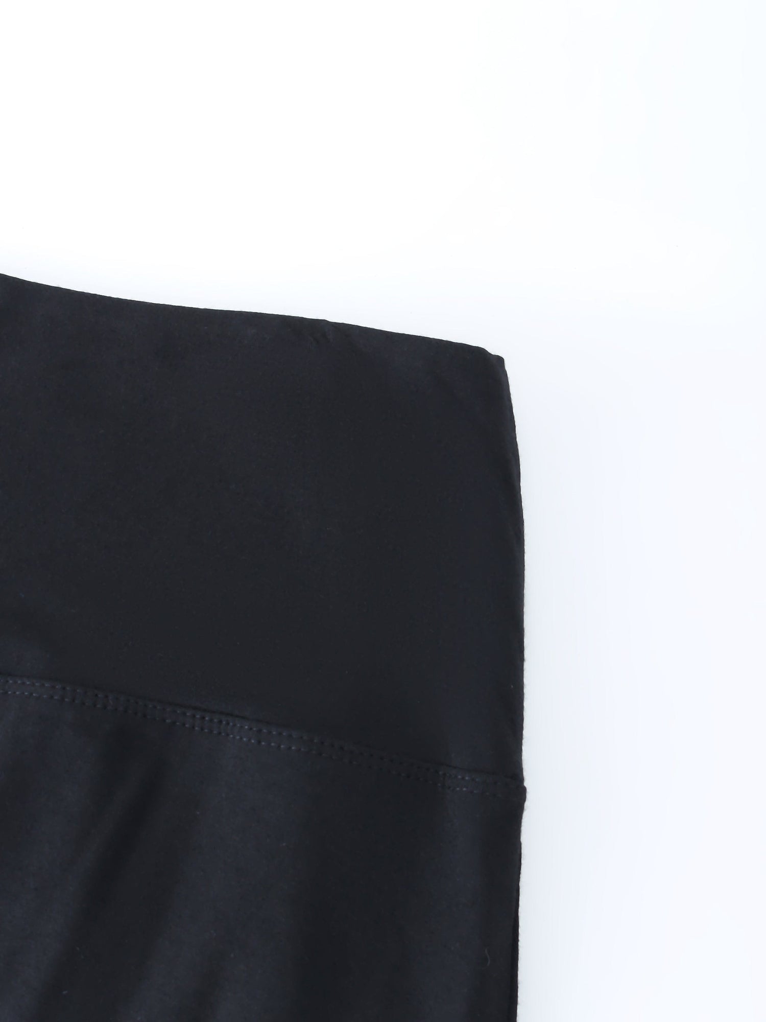 DOUBLE LAYER SKIRT-BLACK