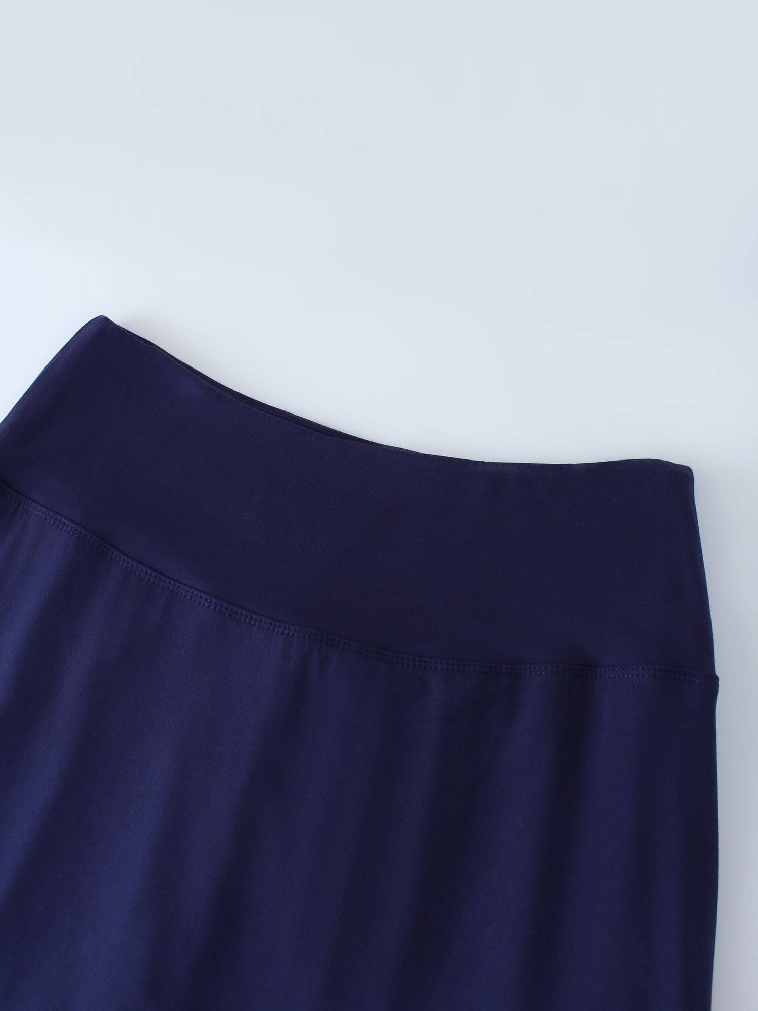 DOUBLE LAYER SKIRT-NAVY