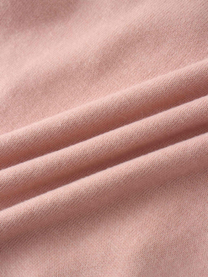 Pearl Embellished Sweater-Blush