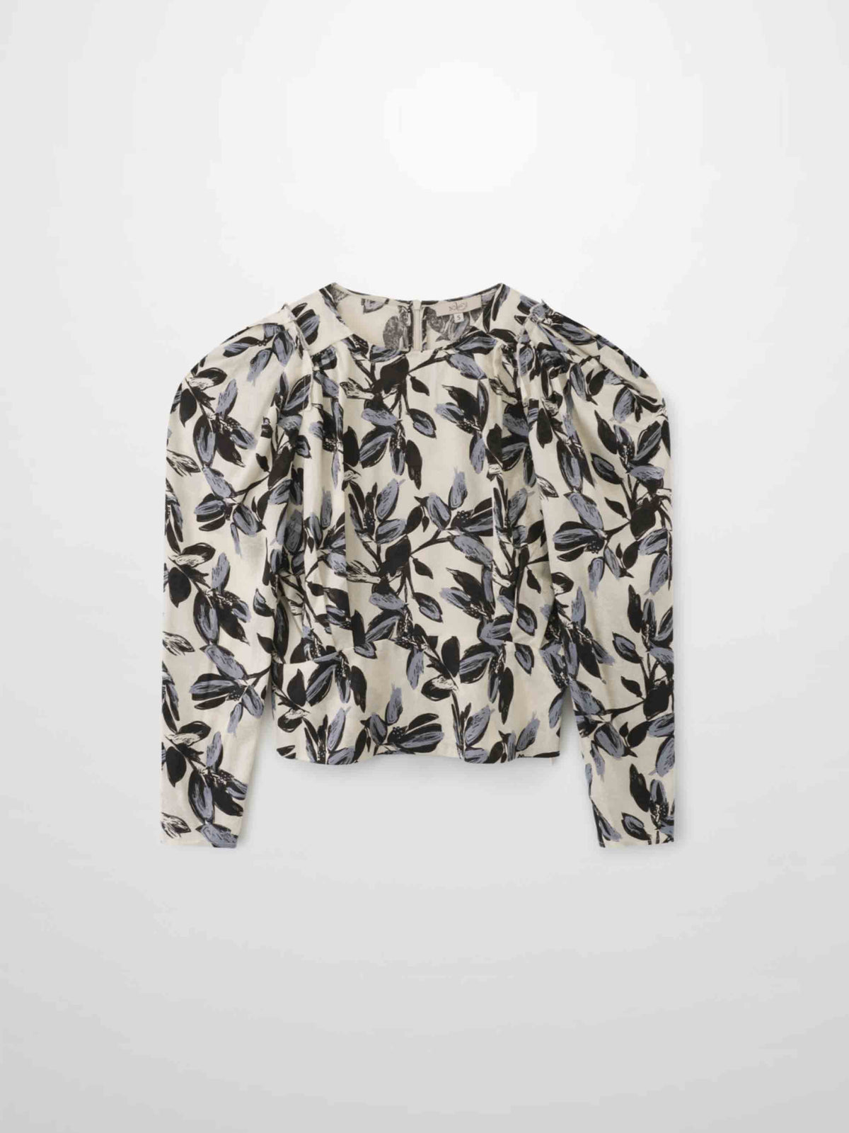 Vintage Blouson Top-Floral