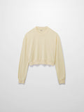 Cropped Tee-Ivory