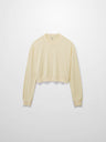 Cropped Tee-Ivory