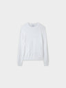 Wave Stripe Sweater-White