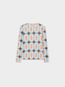 Printed Modal Tee-Piccadily