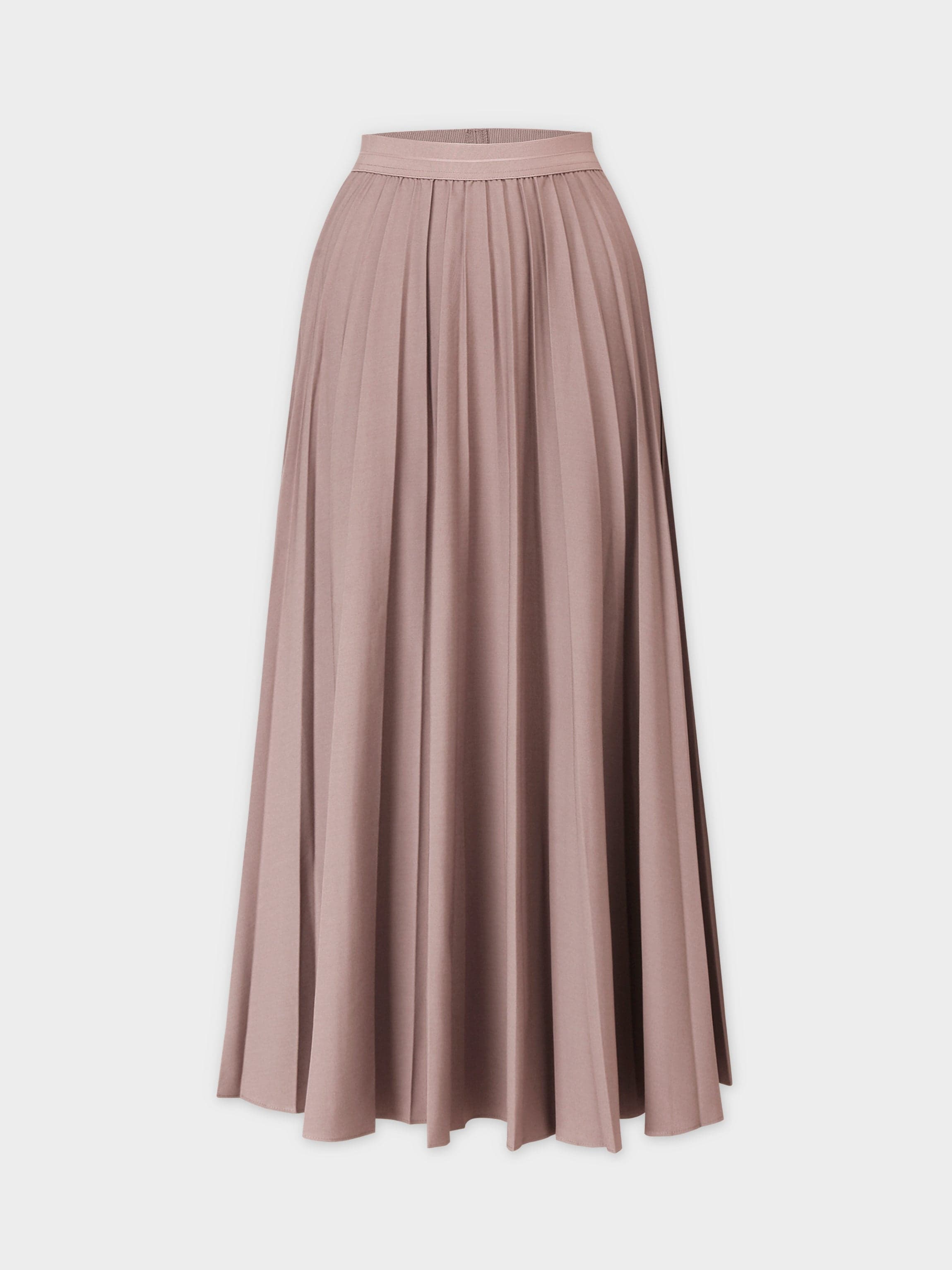 PLEATED SKIRT 37&quot;-LILAC