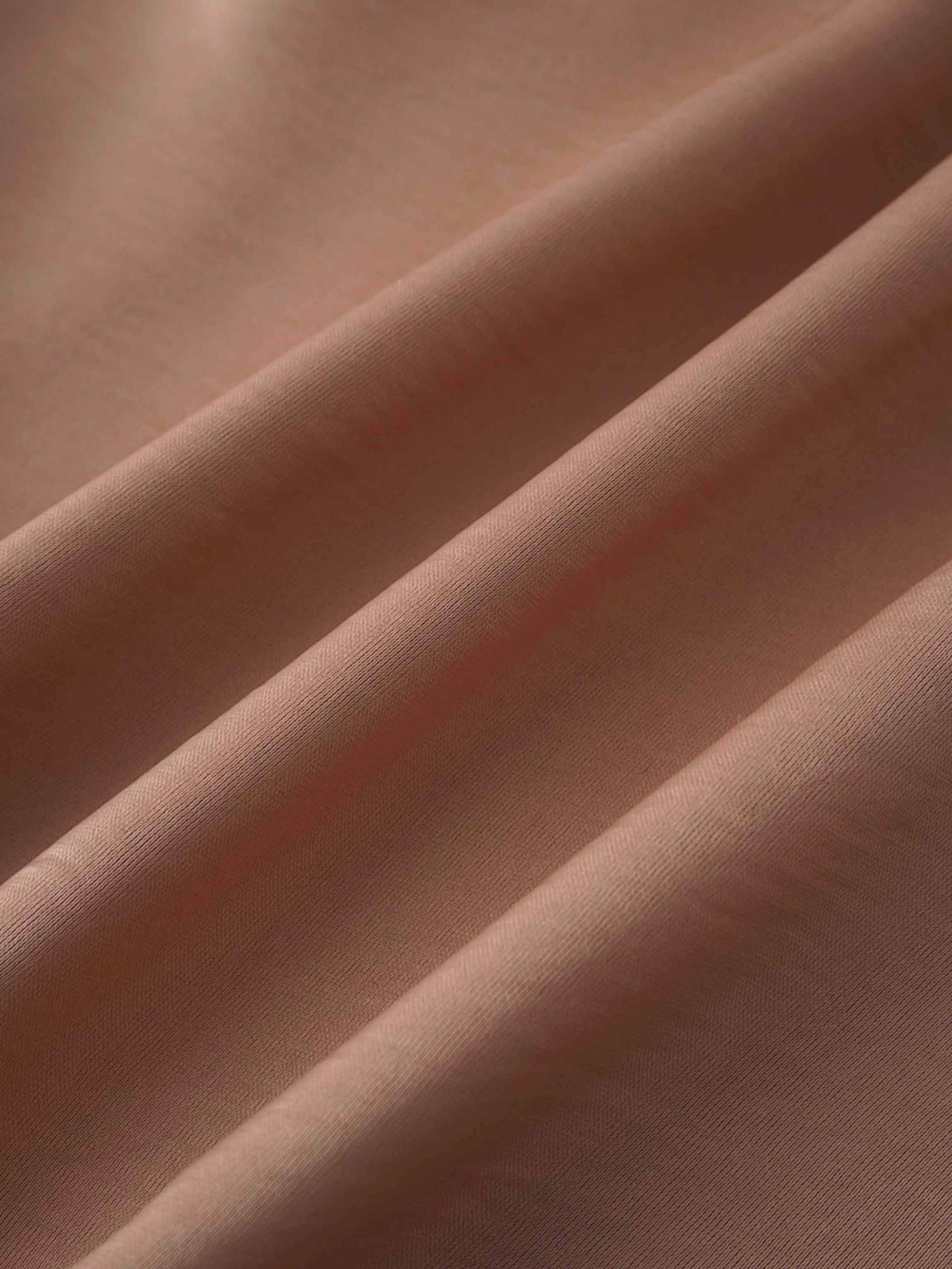 High/Low Faux Satin Crossover Top-Taupe