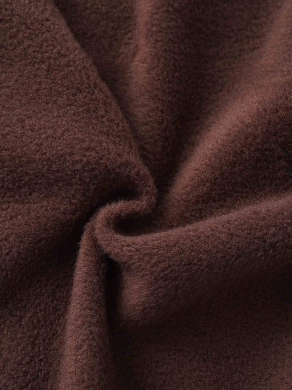 Embellished Sweatshirt-Brown/Black