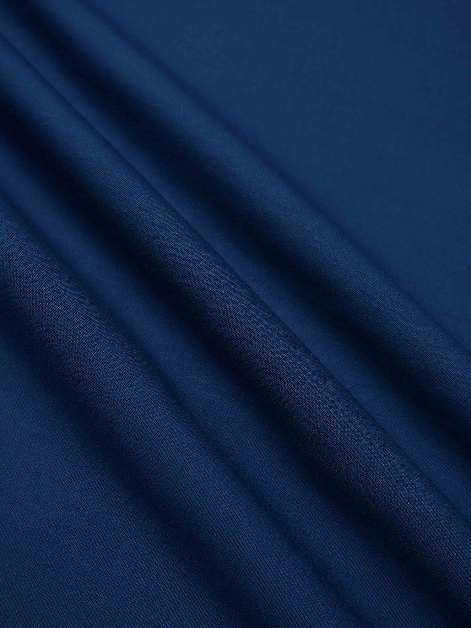 Pencil Pleat Combo Skirt-Blue