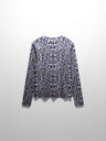 Basic Printed T-shirt-Grecian Medallion