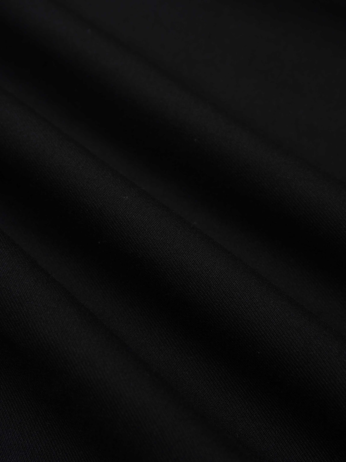 Pencil Pleat Combo Skirt-Black