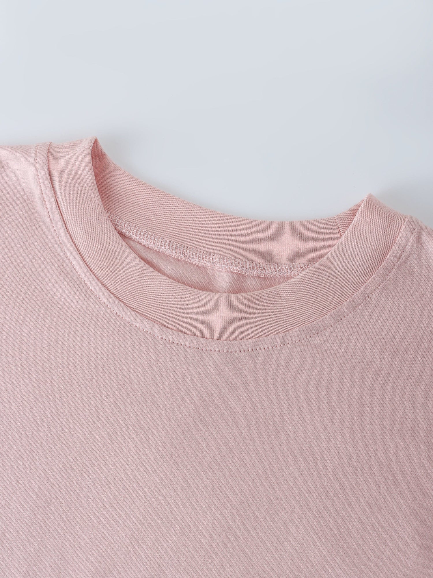 OVERSIZED TEE-SOFT PINK