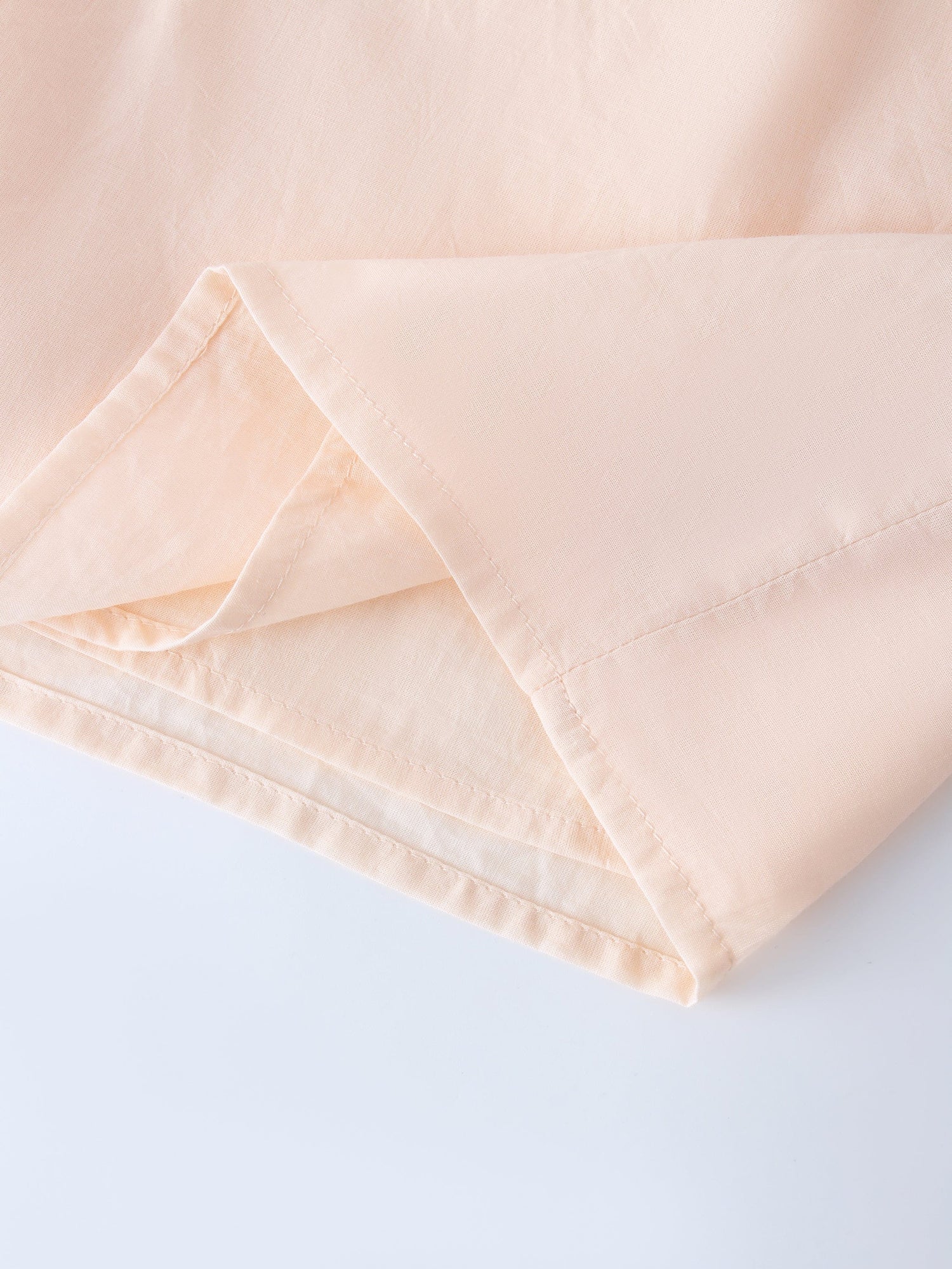 Eyelet Trimmed Blouse-Peach