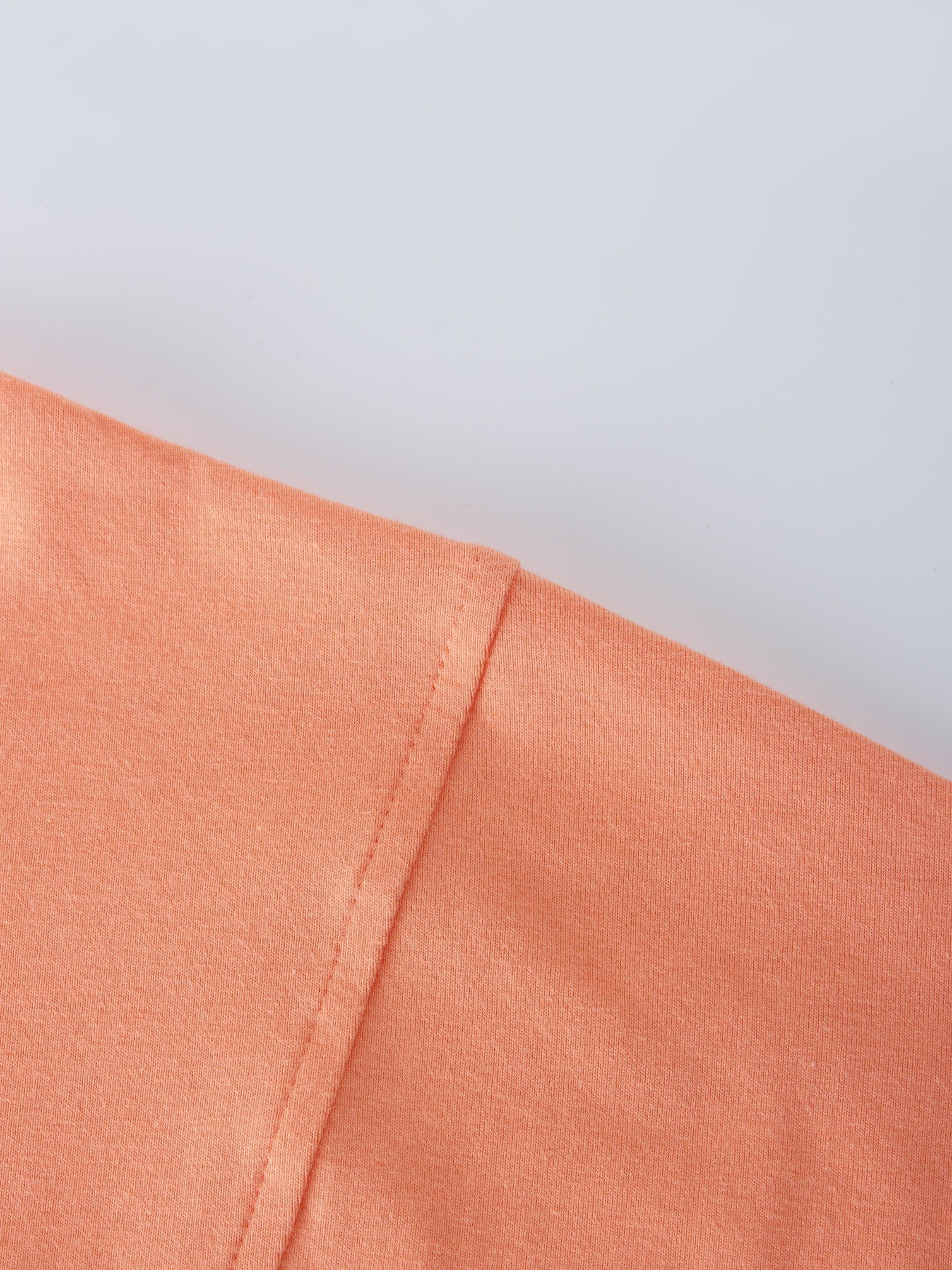 OVERSIZED TEE-TANGERINE