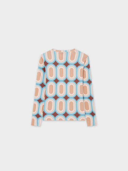 Printed Modal Tee-Piccadily