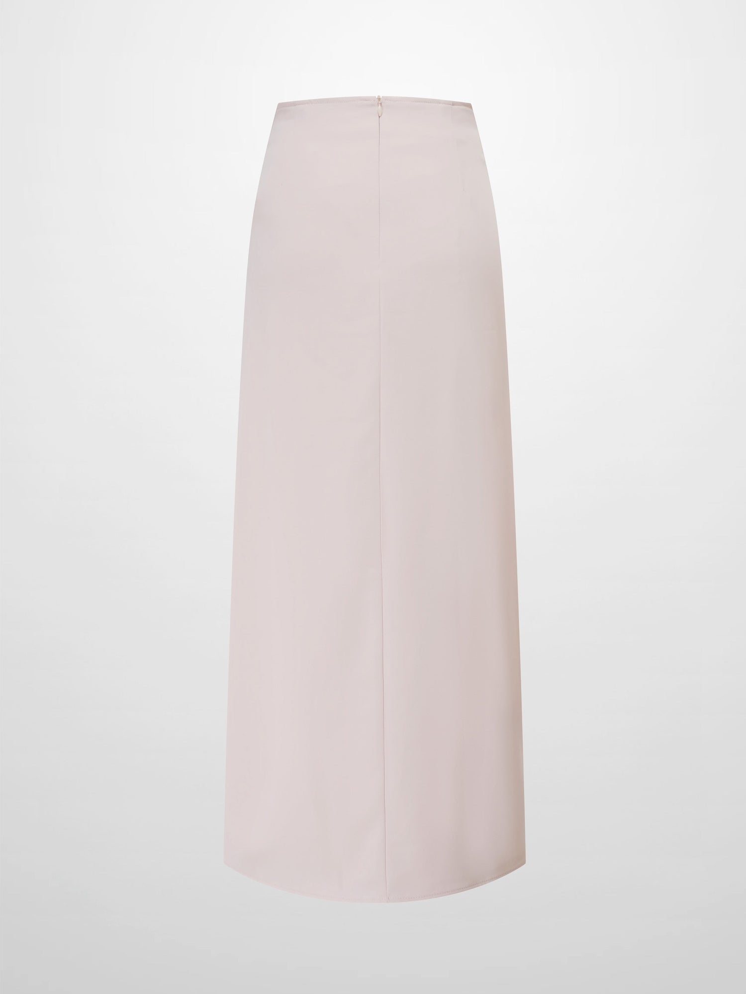 Ring Detail Faux Wrap Skirt-Mauve Pink