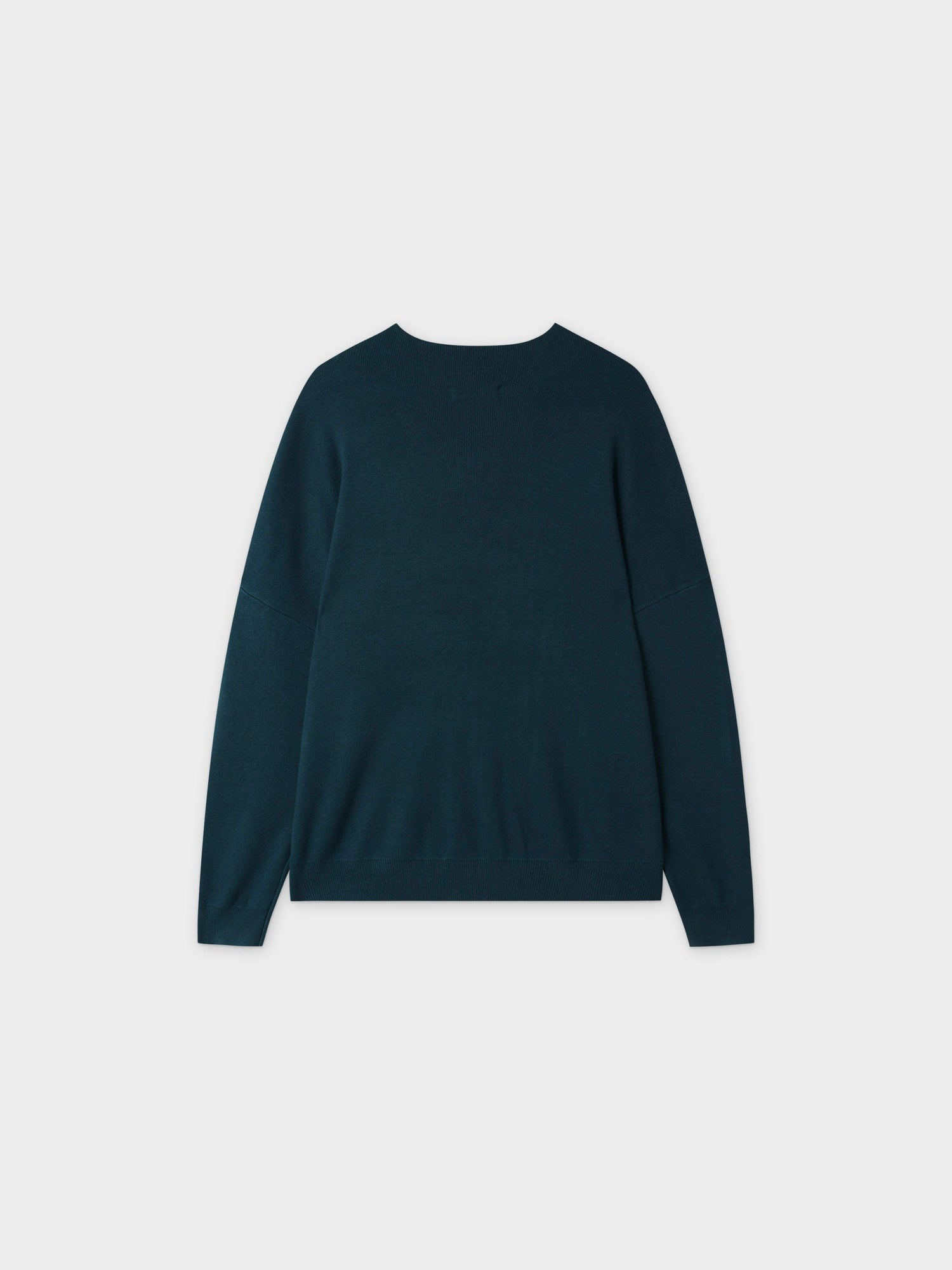 Oversized Soft Knit Sweater-Teal