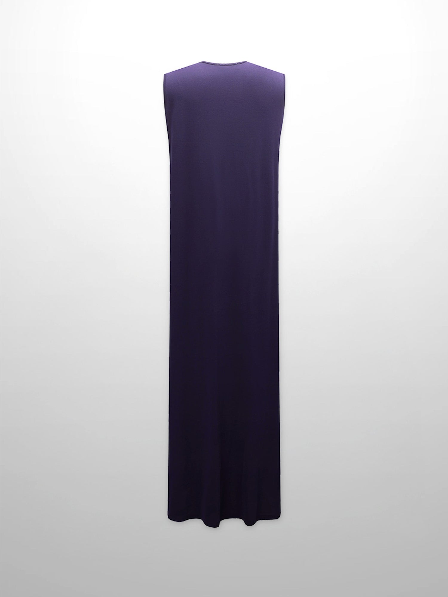 Basic T-Shirt Slip Dress-Navy