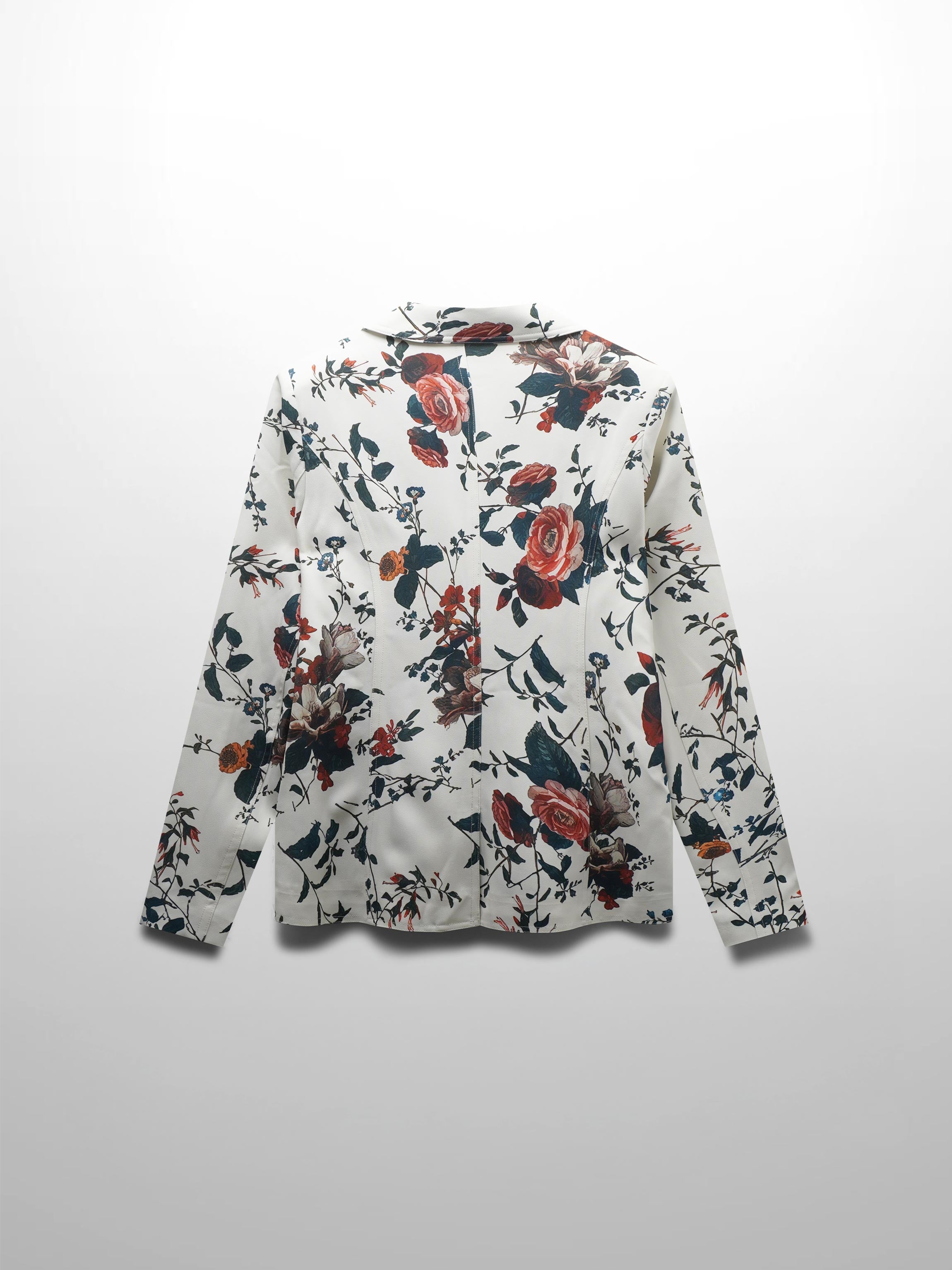 Tailored Blazer-Antique Floral