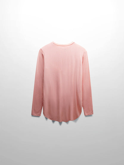 High Low Tee-Peach