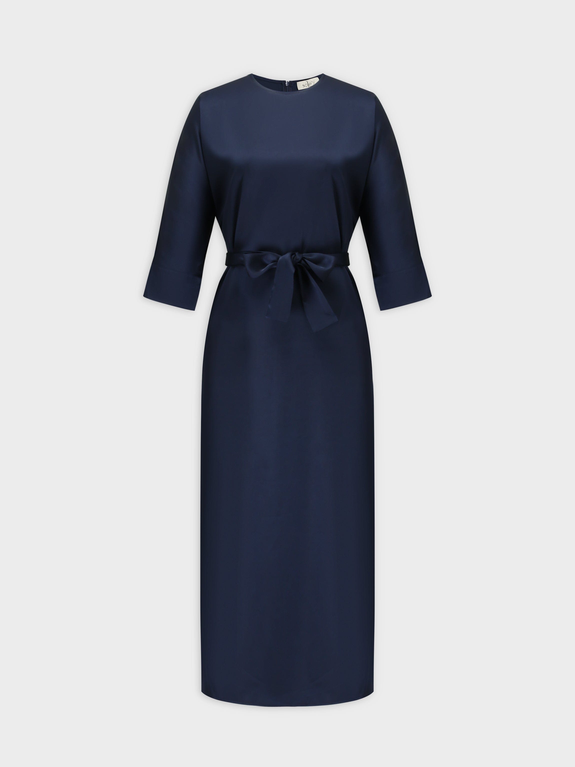 Oversized Dress-Navy