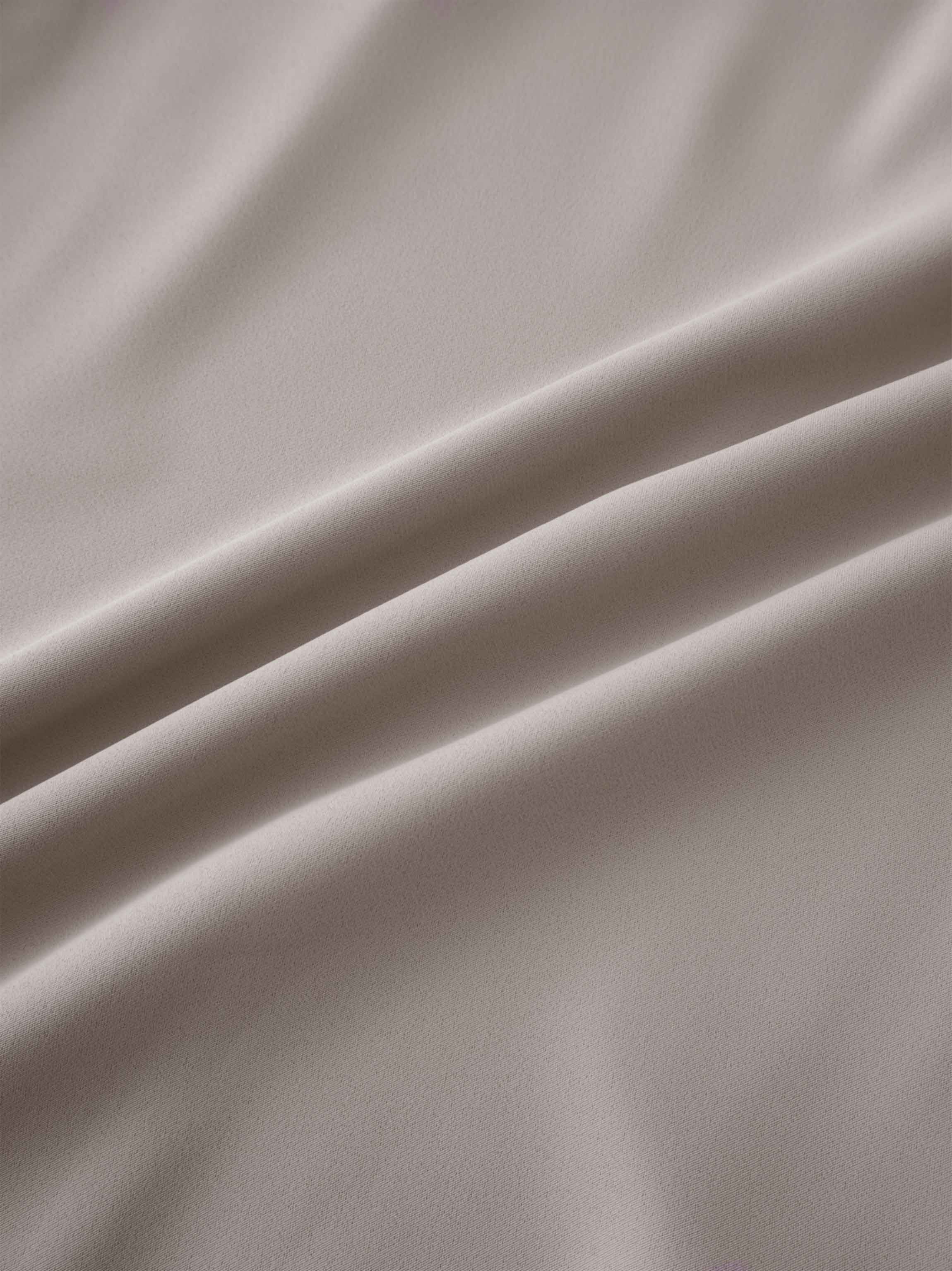 Ring Detail Faux Wrap Skirt-Tan