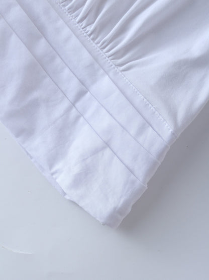 BLOUSE TSHIRT-WHITE