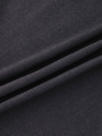 Deep V Skirt-Heathered Grey
