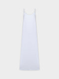 Linen Slip Dress-White