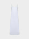Linen Slip Dress-White