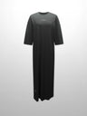 T-Shirt Maxi Dress-Black