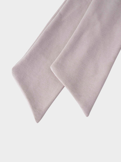 Wrap Tie T-Shirt Maxi Dress-Bone