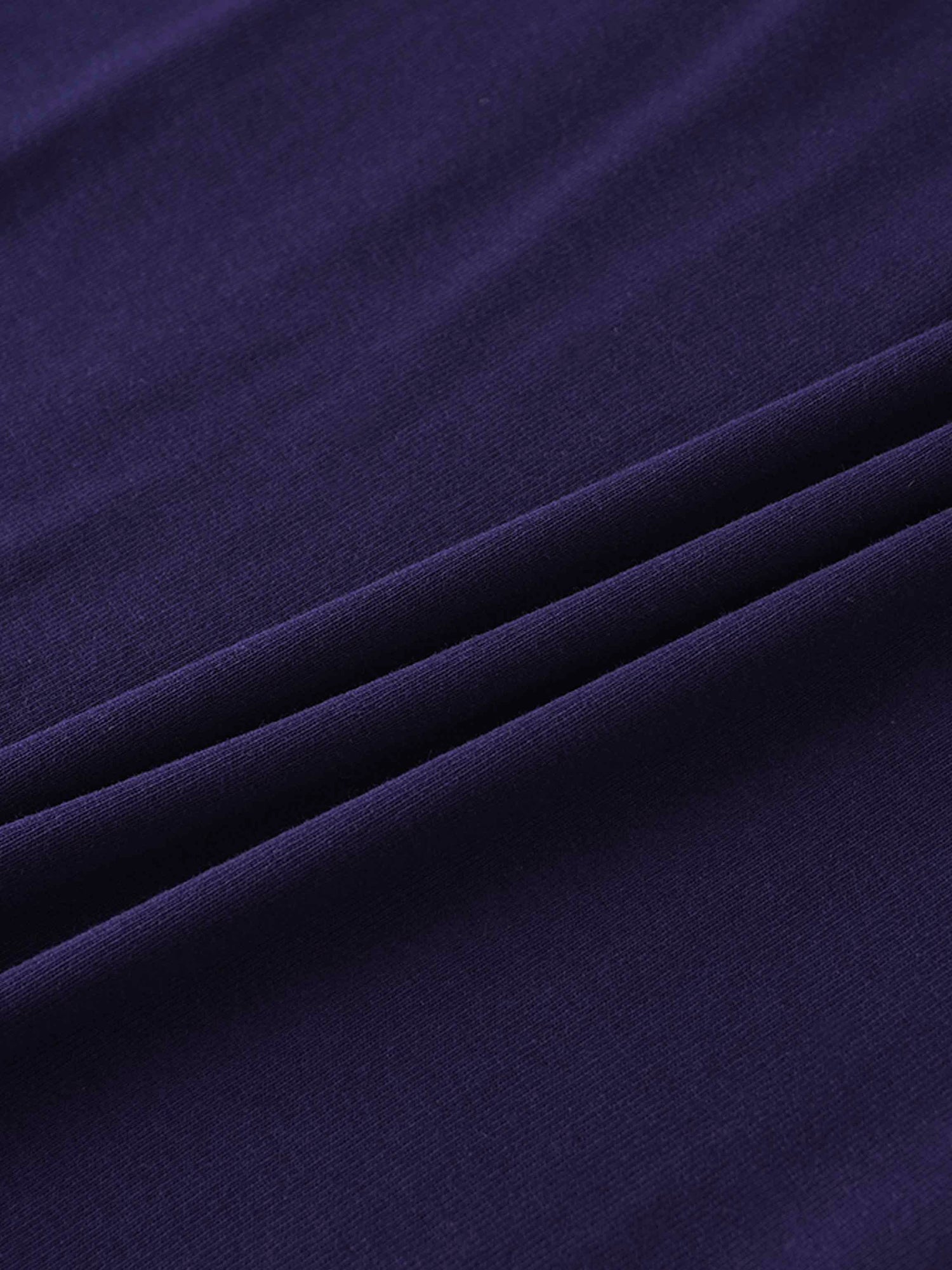 Basic T-Shirt Slip Dress-Navy