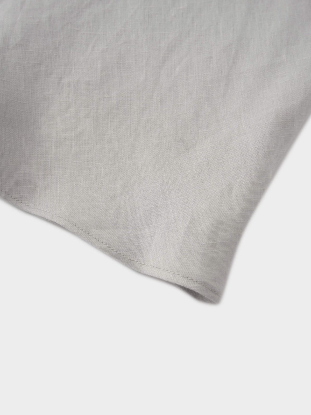 Linen Slip Skirt-Grey