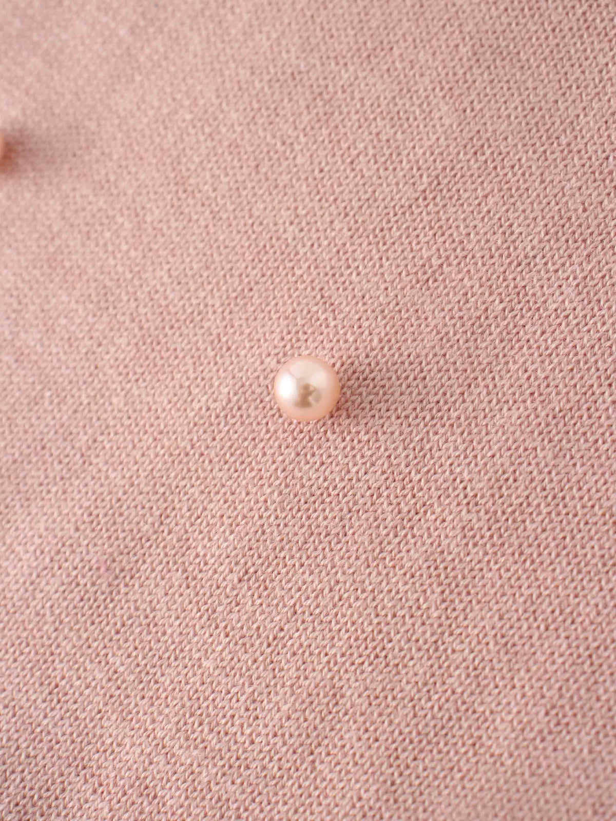 Pearl Embellished Sweater-Blush