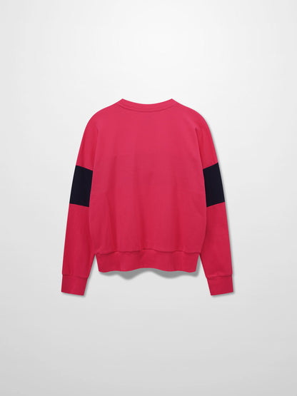 Wide Stripe Bomber-Pink/Blue