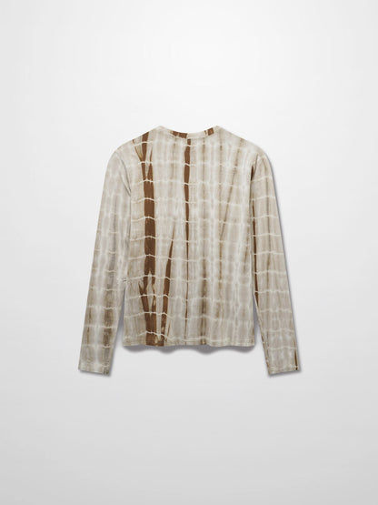 Tie Dye Crew Neck T-Shirt-Olive