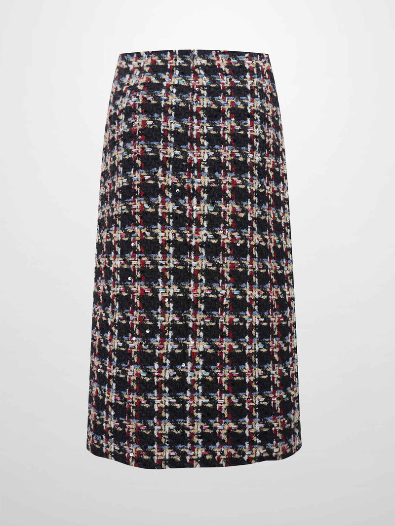 Short Pocket Skirt-Multi Colored