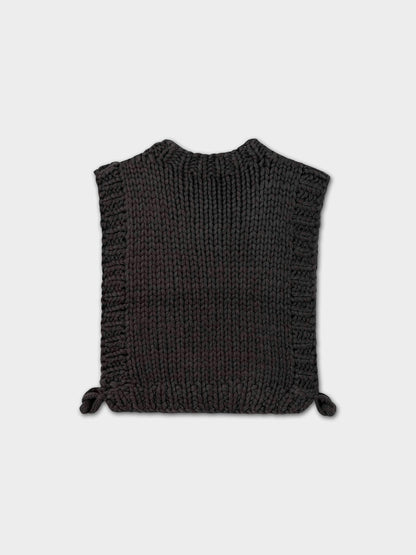 Chunky Chain Vest-Black