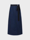 BIG POCKET SKIRT-DENIM