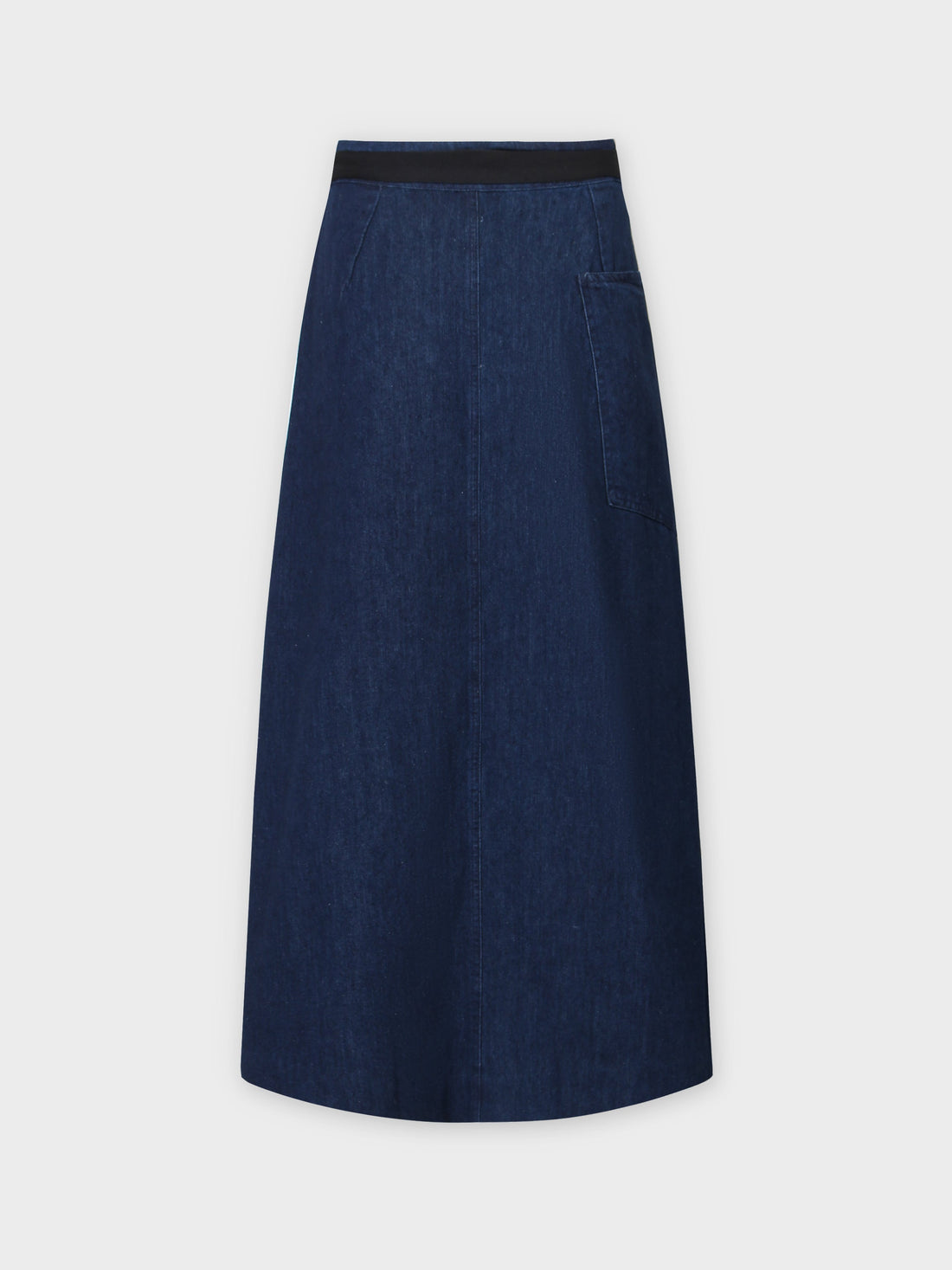 BIG POCKET SKIRT-DENIM