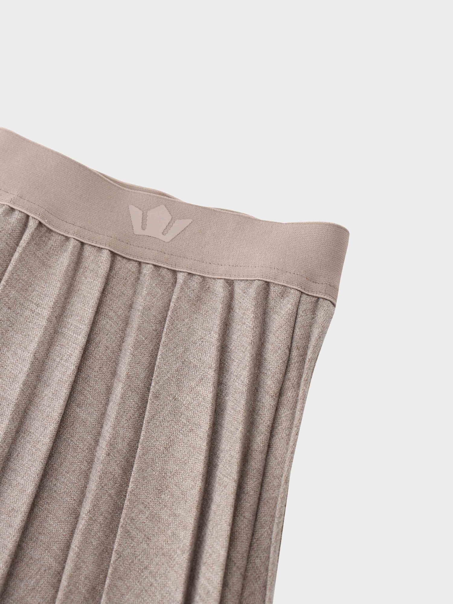 Marni Pleated Skirt-Fawn