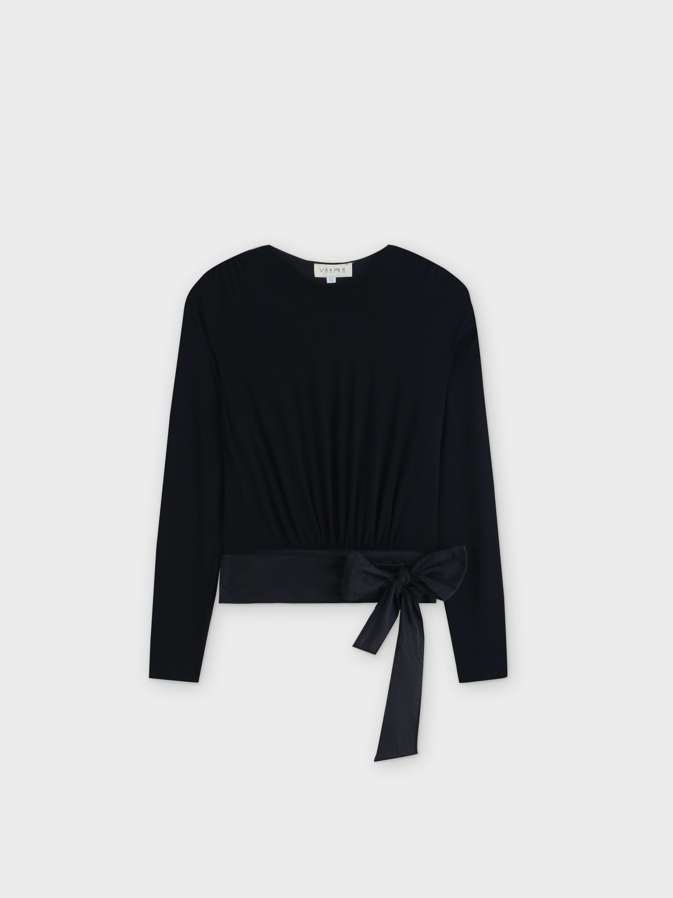 BLOUSE TSHIRT-BLACK