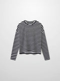 Crown Embossed T-Shirt-Black/White