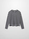 Crown Embossed T-Shirt-Black/White